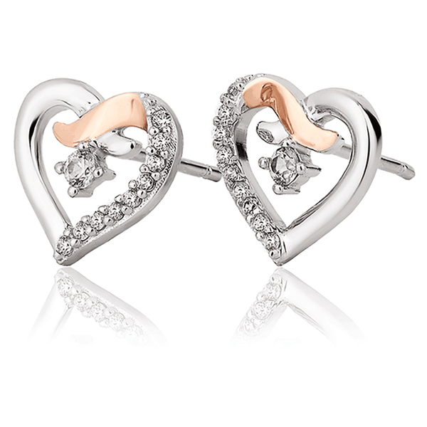 Clogau Heart Kiss Earrings