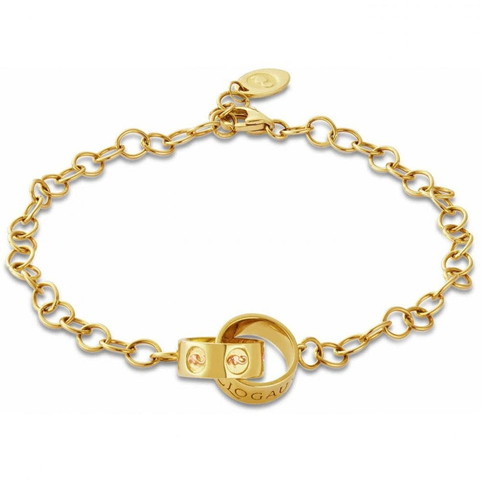 Clogau Insignia 9ct Solid Gold Linked Ring Bracelet