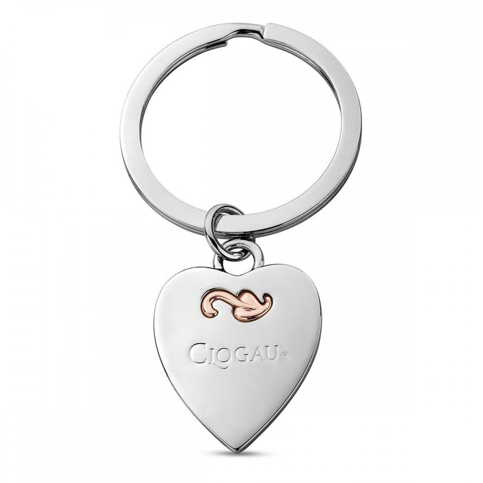 Clogau Insignia Heart Keyring