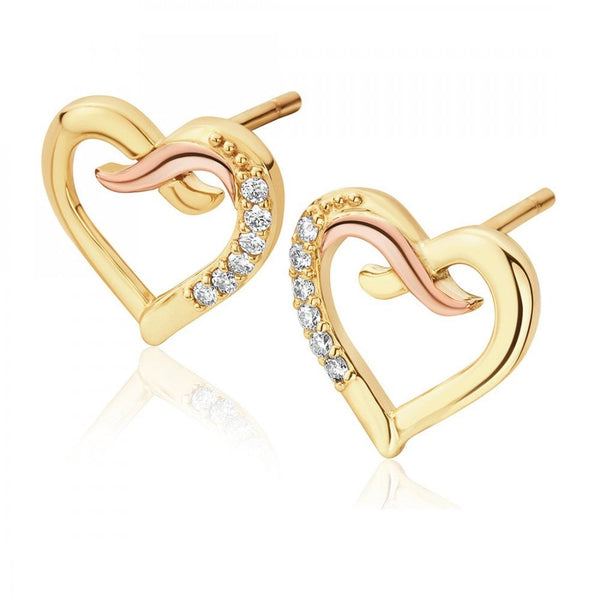 Clogau Clogau Kiss Diamond Stud Earrings