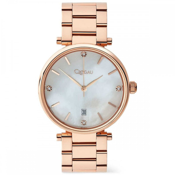 Clogau Ladies Celyn Rose Gold Diamond Set Watch