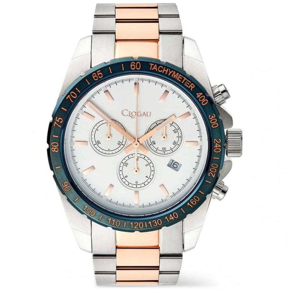 Clogau Men's Brenig Two Tone Chronograph Watch