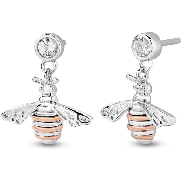 Clogau Natures Wonder Honey Bee Earring Drops