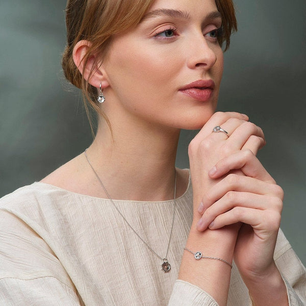 Clogau Nos Da Silver & Rose Ring