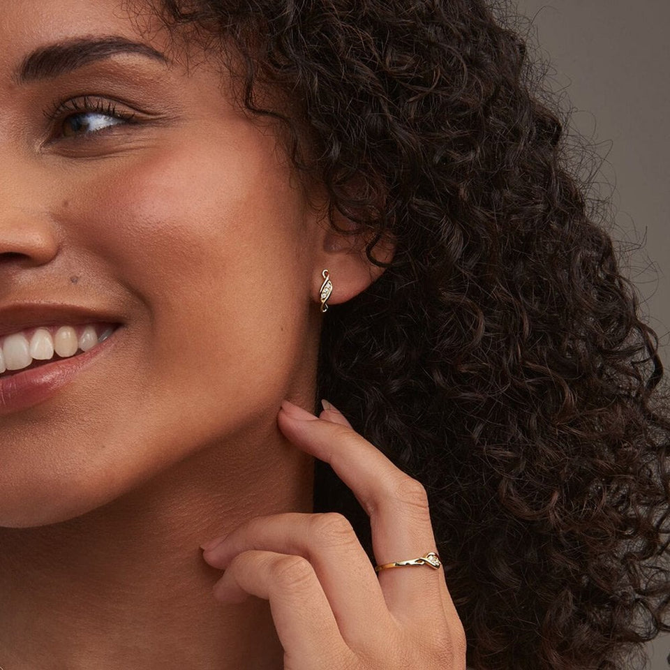 Clogau Past, Present & Future Earrings