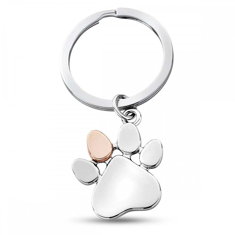 Clogau Paw Prints Keyring