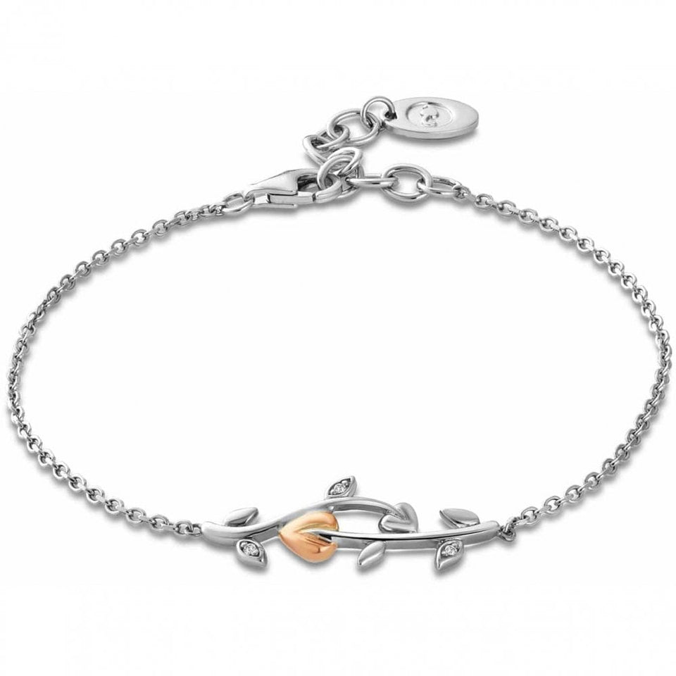 Clogau Tree of Life Silver Vine Bracelet with Topaz