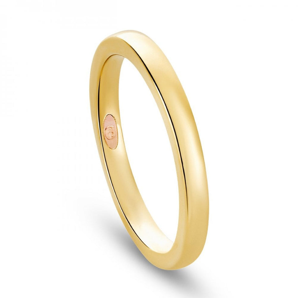 Clogau Yellow Gold New Beginning 2mm Wedding Ring