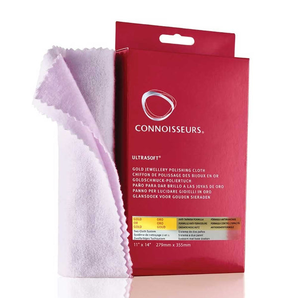 Connoisseurs Gold UltraSoft® Jewellery Polishing Cloth