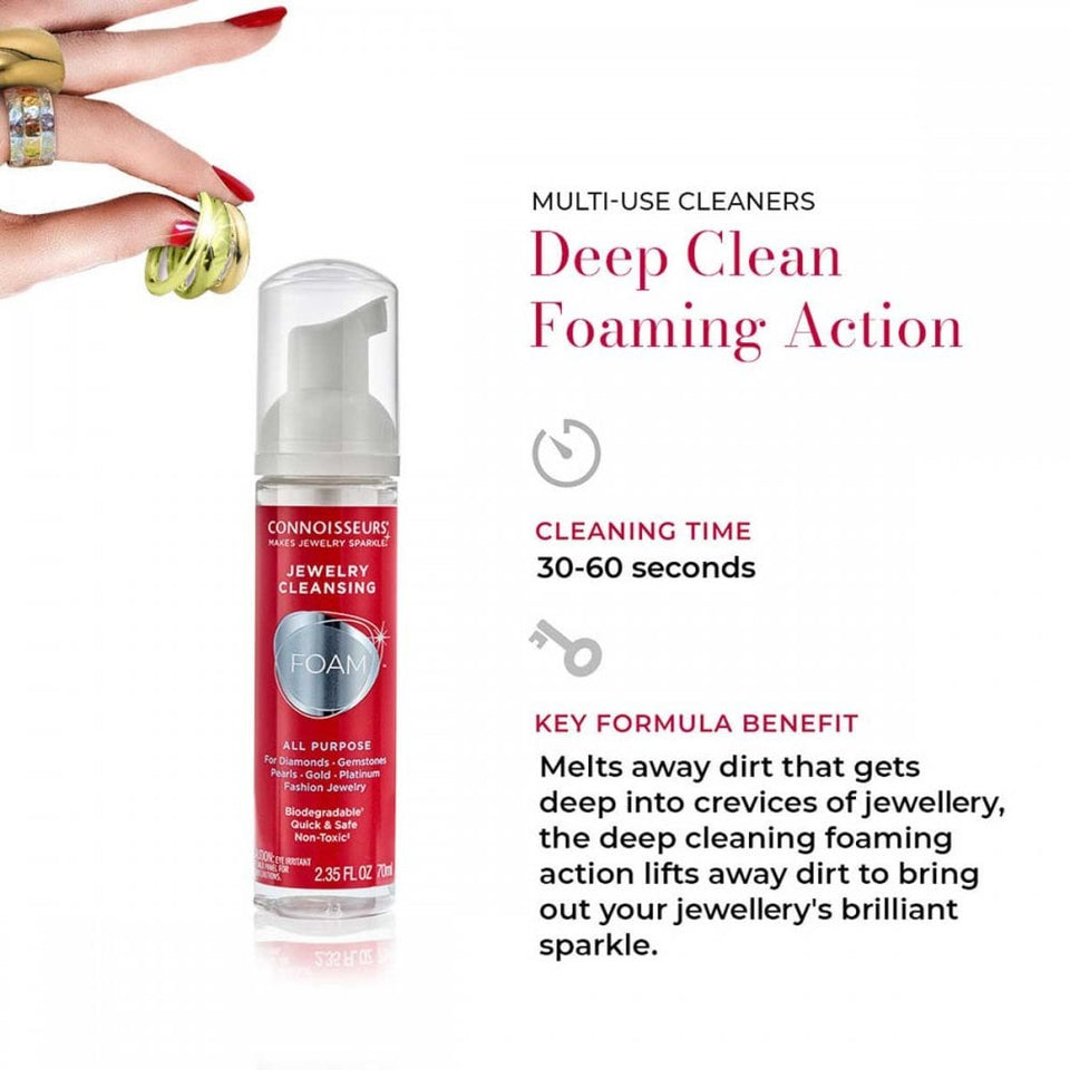 Connoisseurs Jewellery Foam Cleaner