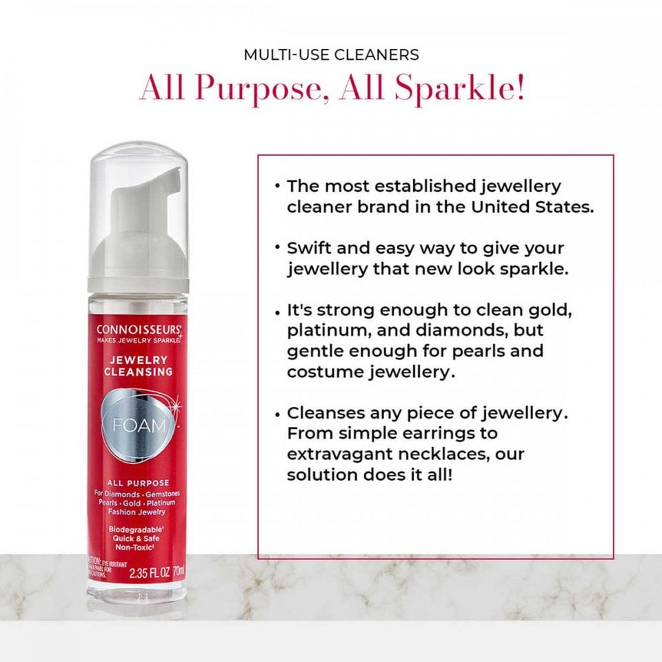 Connoisseurs Jewellery Foam Cleaner