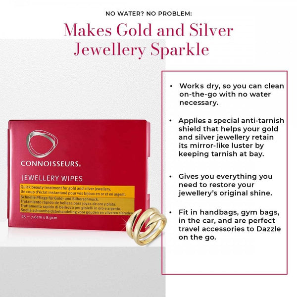 Connoisseurs Jewellery Wipes™