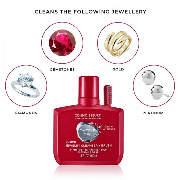 Connoisseurs Quick Jewellery Cleanser + Brush