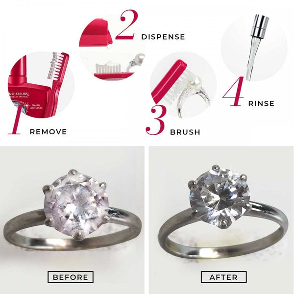 Connoisseurs Quick Jewellery Cleanser + Brush