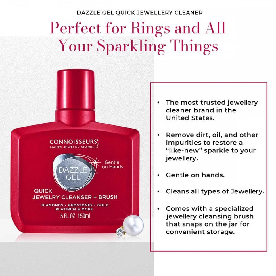 Connoisseurs Quick Jewellery Cleanser + Brush