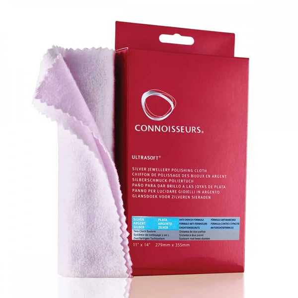 Connoisseurs Silver UltraSoft® Jewellery Polishing Cloth