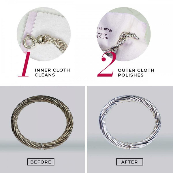 Connoisseurs Silver UltraSoft® Jewellery Polishing Cloth