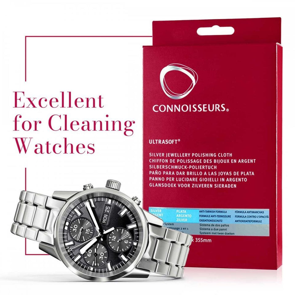 Connoisseurs Silver UltraSoft® Jewellery Polishing Cloth