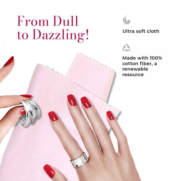 Connoisseurs Silver UltraSoft® Jewellery Polishing Cloth