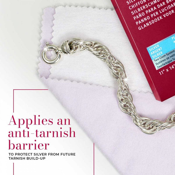 Connoisseurs Silver UltraSoft® Jewellery Polishing Cloth