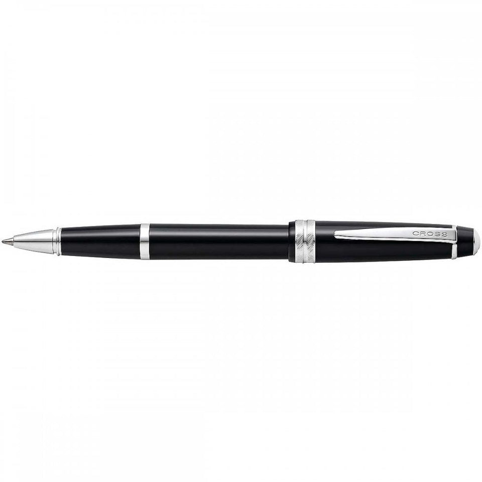 Cross Bailey Light™ - Polished Chrome  Black Resin Rollerball Pen