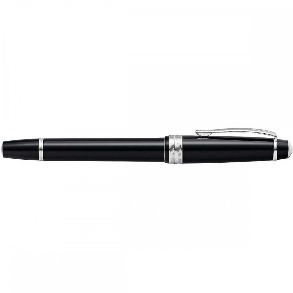 Cross Bailey Light™ - Polished Chrome  Black Resin Rollerball Pen