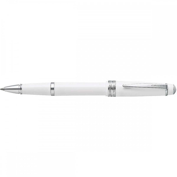 Cross Bailey Light™ - Polished Chrome White Resin Rollerball Pen