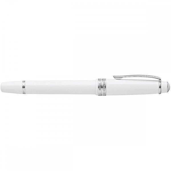 Cross Bailey Light™ - Polished Chrome White Resin Rollerball Pen