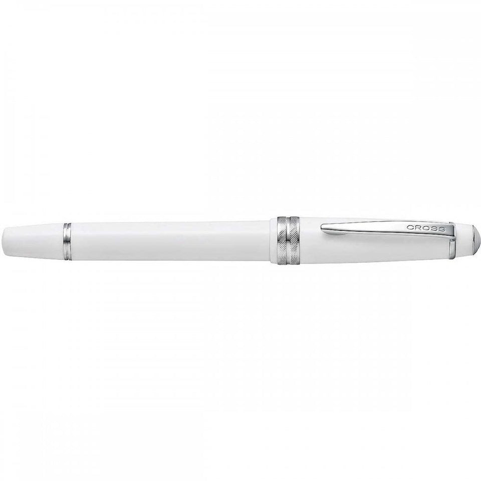 Cross Bailey Light™ - Polished Chrome White Resin Rollerball Pen