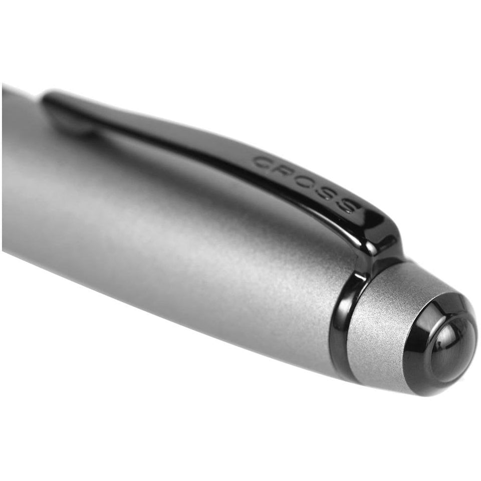 Cross Bailey Matte - Gray Lacquer Ballpoint Pen