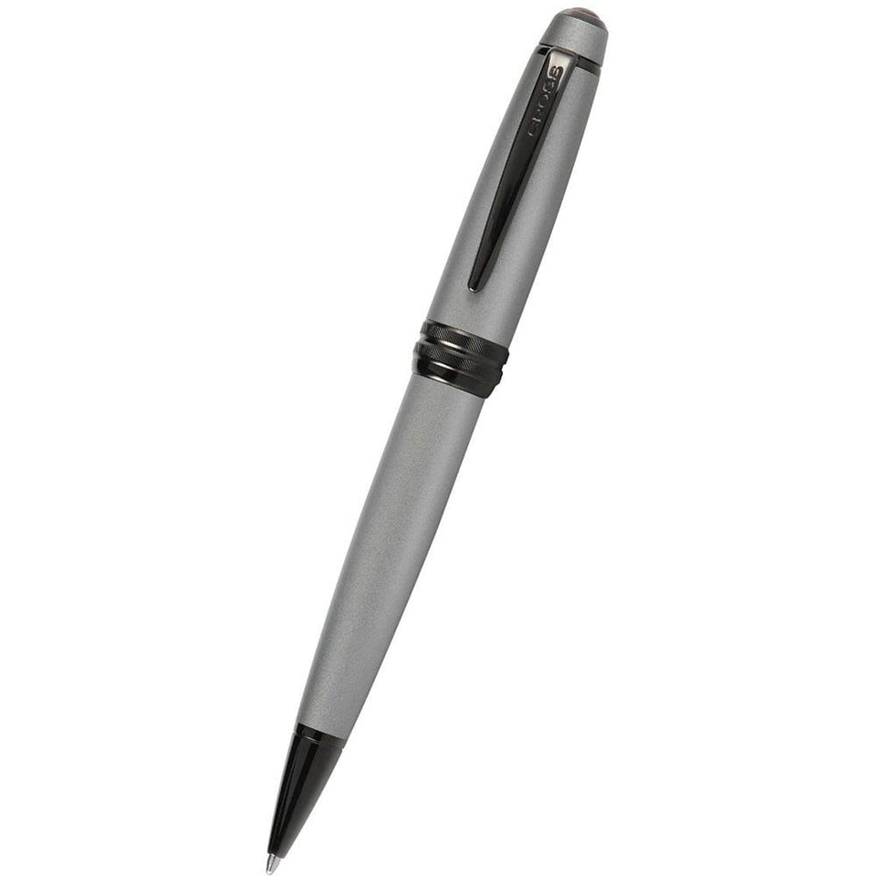 Cross Bailey Matte - Gray Lacquer Ballpoint Pen