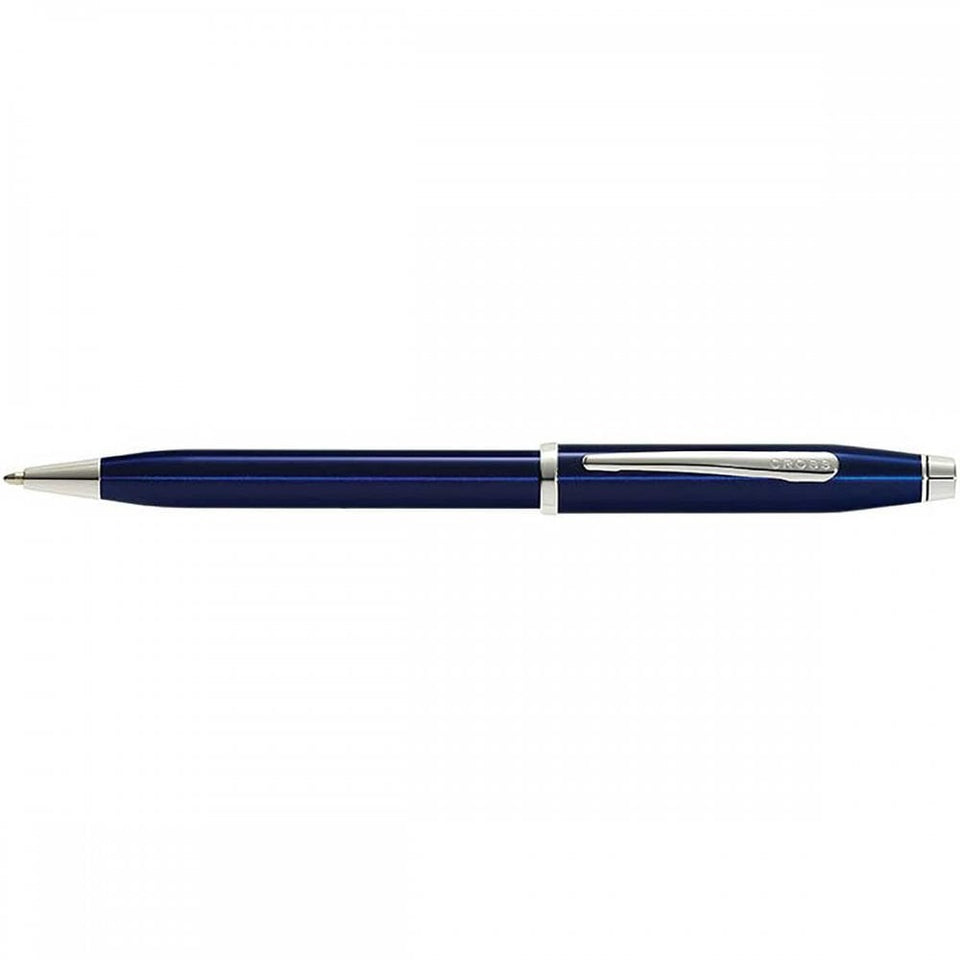 Cross Century® II  - Blue Lacquer Chrome Trim Ballpoint Pen
