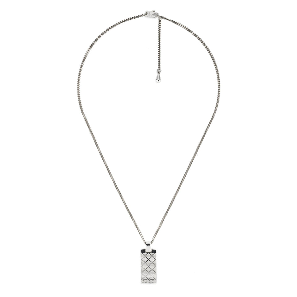 Gucci Diamante Tag Pendant and 50-55cm Chain