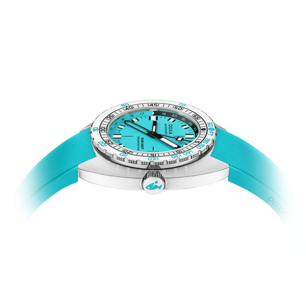 Doxa Men's SUB 250T GMT 40mm Aquamarine Watch