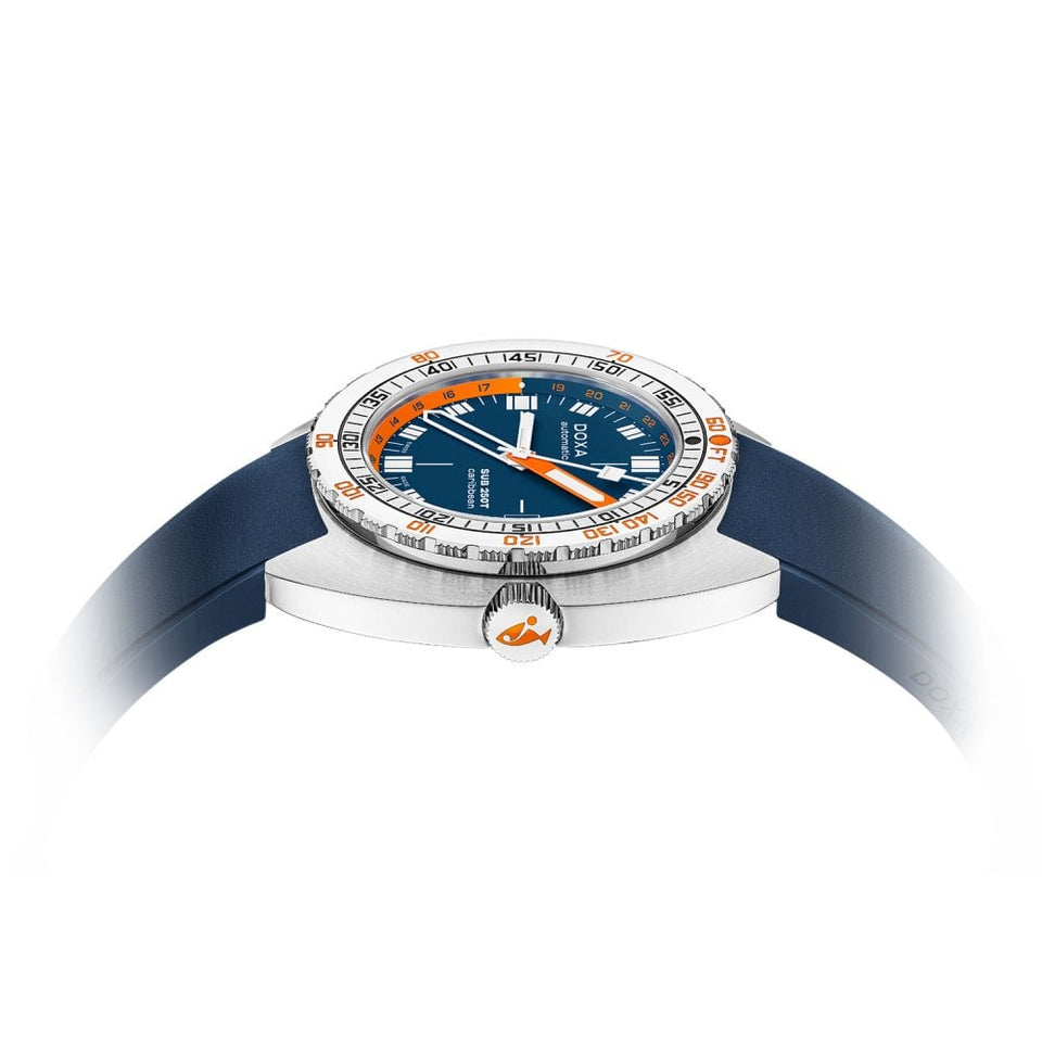 Doxa Men's SUB 250T GMT 40mm Caribbean Watch