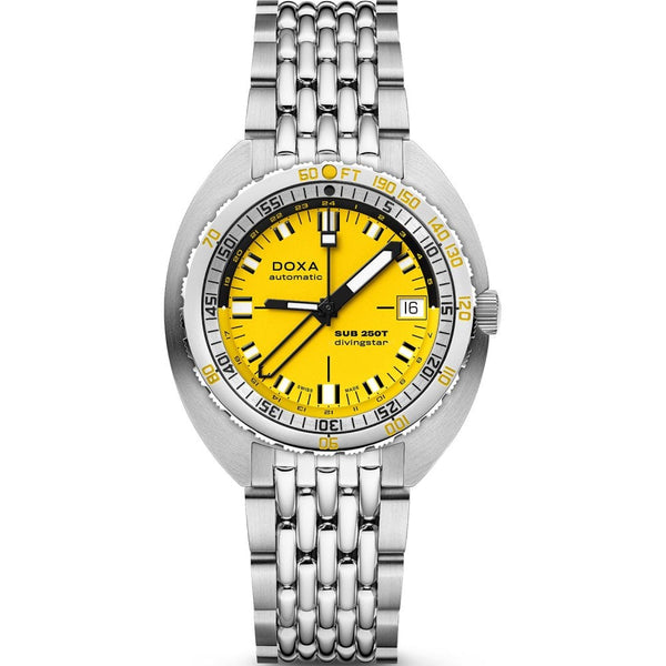 Doxa Men's SUB 250T GMT 40mm Divingstar Watch