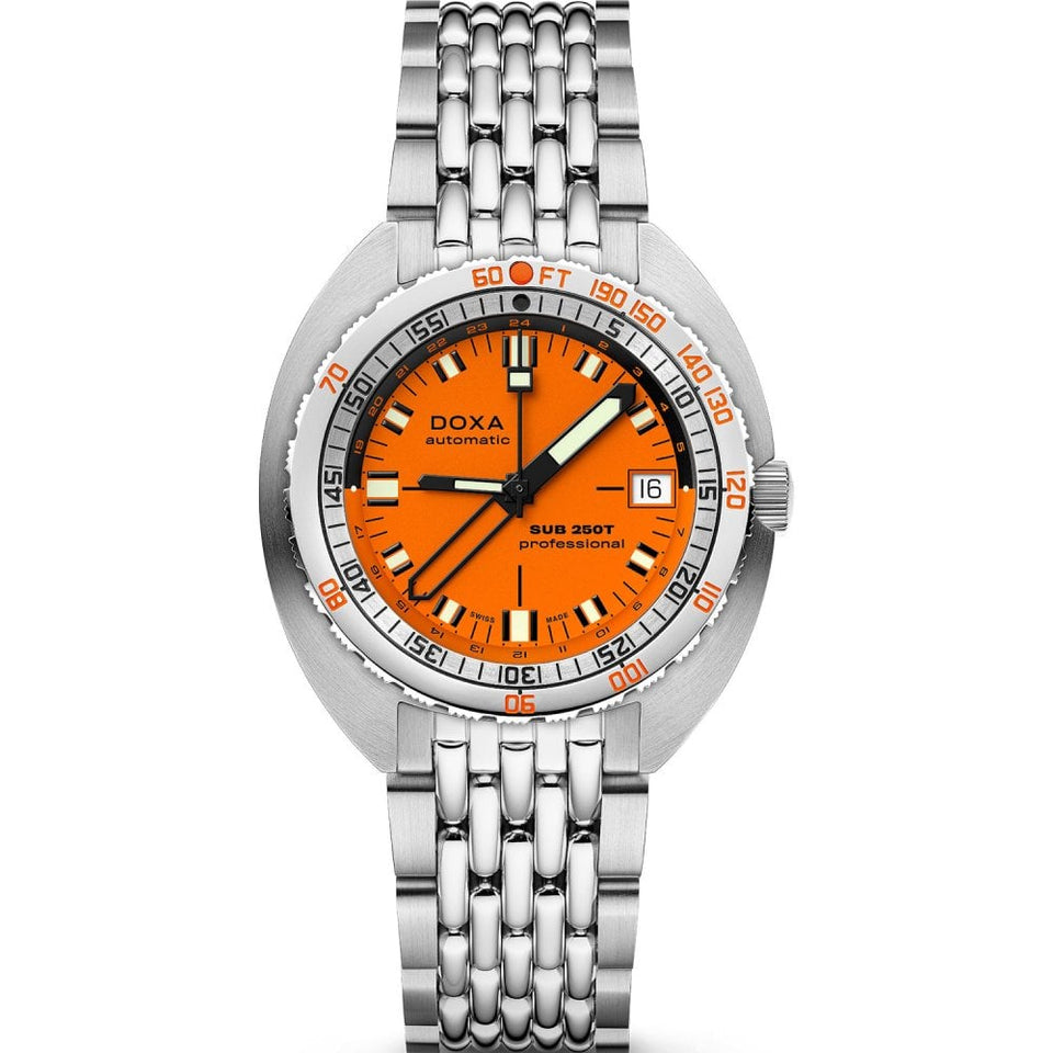 Doxa Men's SUB 250T GMT 40mm Professional Watch