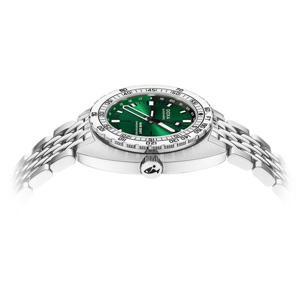 Doxa Men's SUB 250T GMT 40mm Sea Emerald Watch