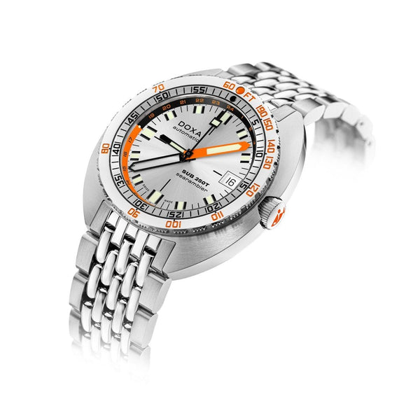 Doxa Men's SUB 250T GMT 40mm Searambler Watch