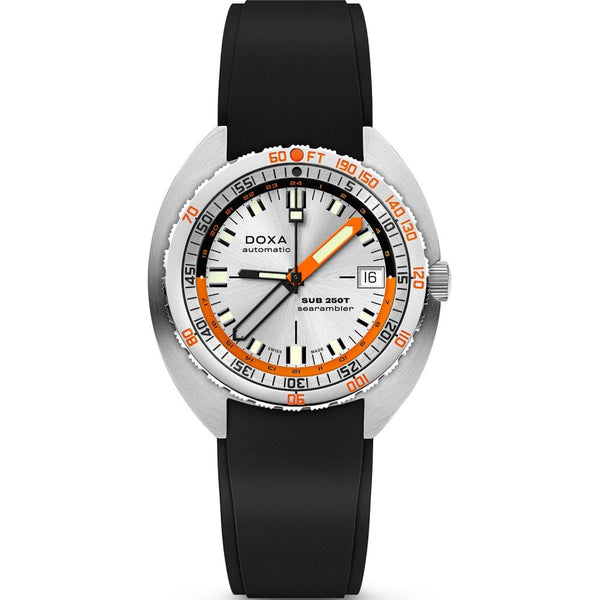 Doxa Men's SUB 250T GMT 40mm Searambler Watch