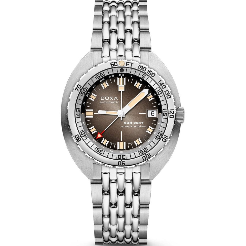 Doxa Men's SUB 250T GMT 40mm Sharkhunter Vintage Watch