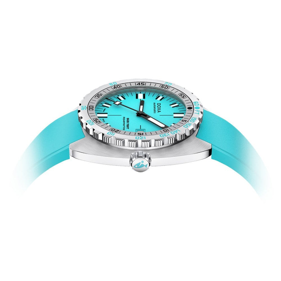 Doxa Men's SUB 750T 45mm Aquamarine Automatic Watch