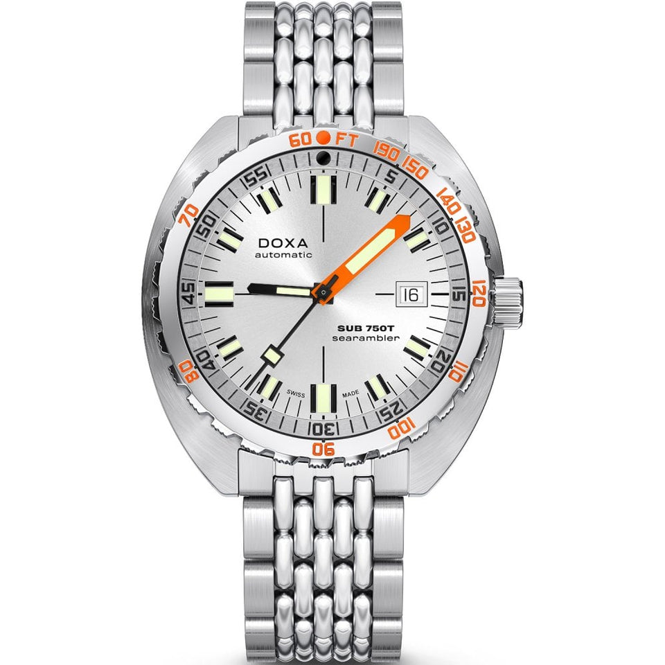 Doxa Men's SUB 750T 45mm Automatic Searambler Watch