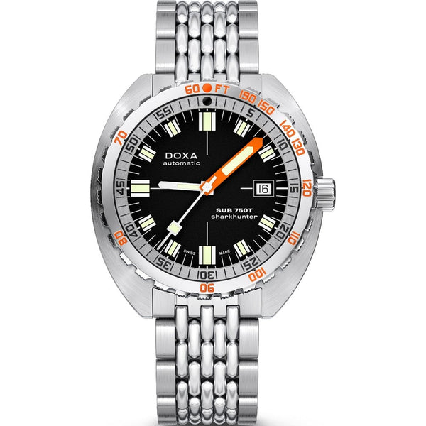 Doxa Men's SUB 750T 45mm Automatic Sharkhunter Watch