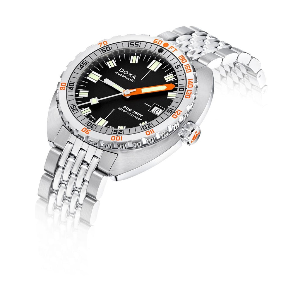 Doxa Men's SUB 750T 45mm Automatic Sharkhunter Watch