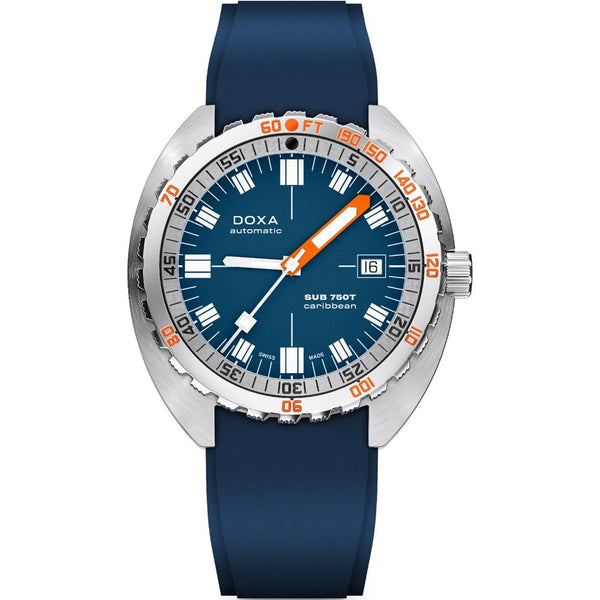 Doxa Men's SUB 750T 45mm Caribbean Automatic Watch