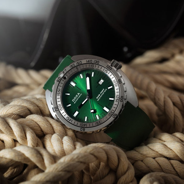 Doxa Men's SUB 750T 45mm Sea Emerald Automatic Watch
