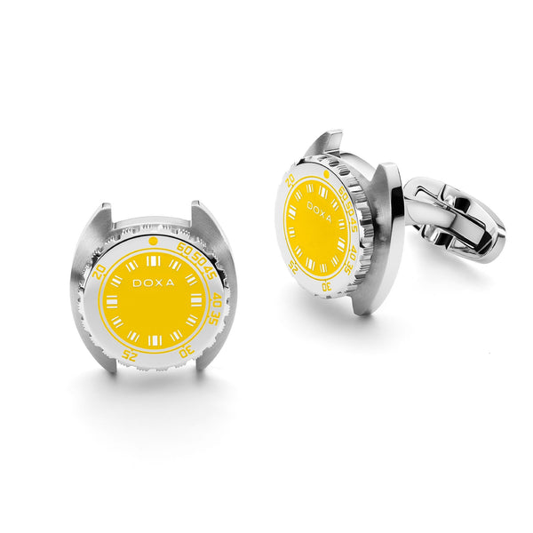 Doxa Stainless Steel SUB Divingstar Cufflinks