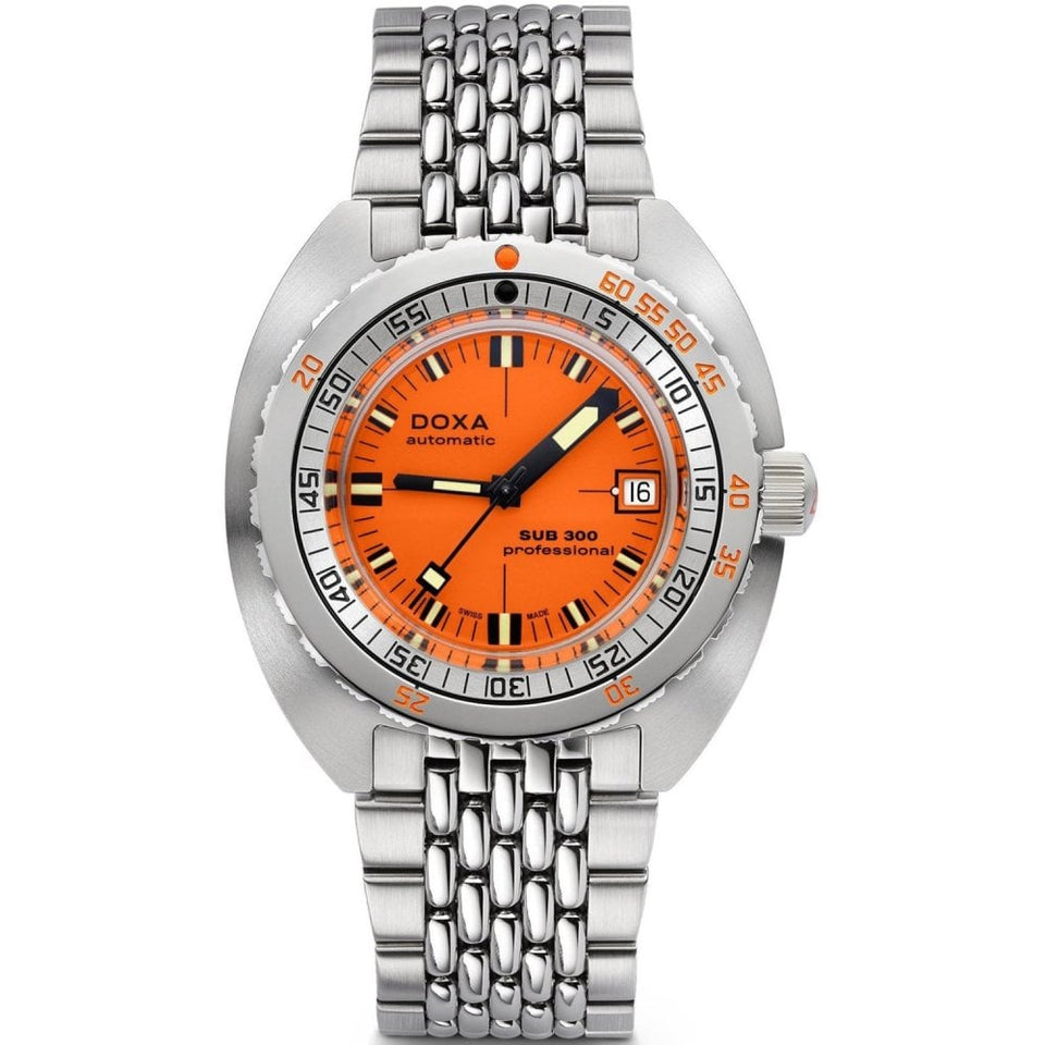 Doxa SUB 300 Professional Bracelet Watch, Orange