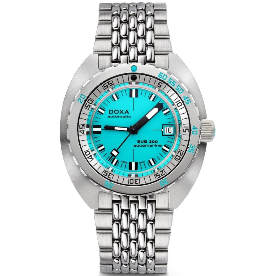 Doxa SUB 300 SS Aquamarine Bracelet Watch